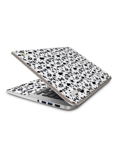 Toshiba Chromebook CB35-A3120 PUNK ROCK PATTERN Laptop Skin