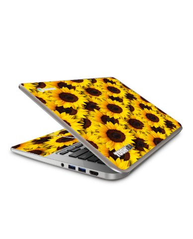 Toshiba Chromebook CB35-A3120 SUNFLOWERS Laptop Skin