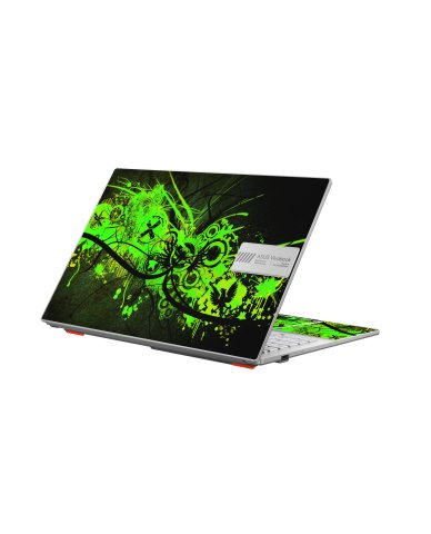 Vivobook Go E1504G GRAFFITI GREEN Laptop Skin