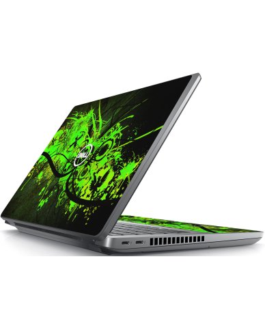 Dell Precision 3470 Workstation GRAFFITI GREEN Laptop Skin