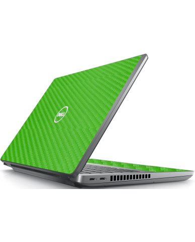 Dell Precision 3470 Workstation GREEN CARBON FIBER Laptop Skin