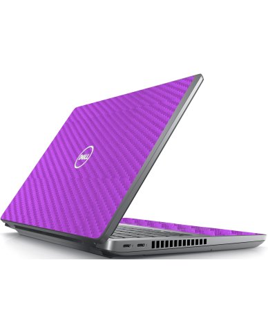 Dell Precision 3470 Workstation PURPLE CARBON FIBER Laptop Skin