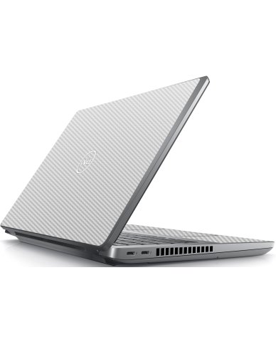 Dell Precision 3470 Workstation WHITE CARBON FIBER Laptop Skin