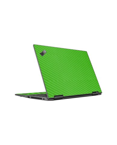 ThinkPad X1 CARBON YOGA G3 GREEN CARBON FIBER Laptop Skin