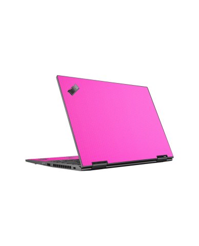ThinkPad X1 CARBON YOGA G3 PINK CARBON FIBER Laptop Skin