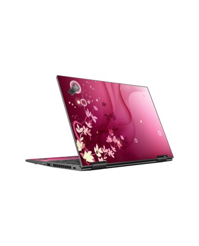 ThinkPad X1 CARBON YOGA G3 PINK ZEN Laptop Skin