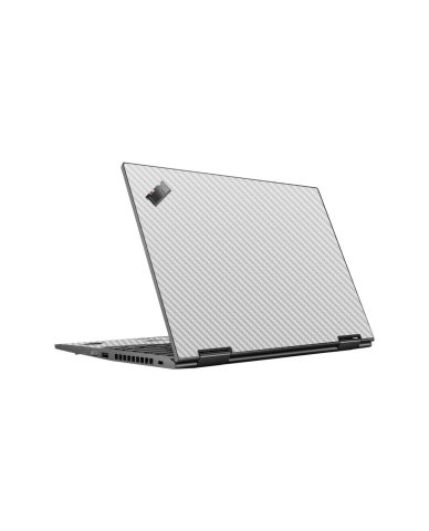 ThinkPad X1 CARBON YOGA G3 WHITE CARBON FIBER Laptop Skin