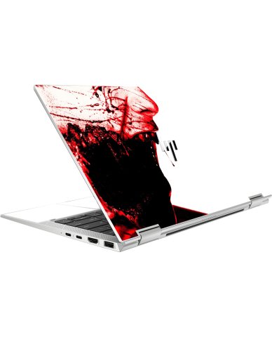 HP EliteBook X360 1030 G8 BITE MARKS Laptop Skin