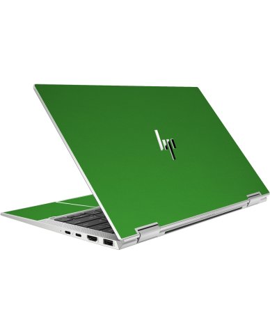HP EliteBook X360 1030 G8 CHROME GREEN Laptop Skin