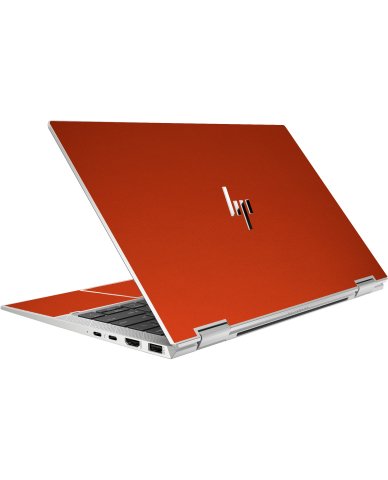 HP EliteBook X360 1030 G8 CHROME RED Laptop Skin