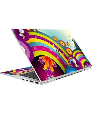 HP EliteBook X360 1030 G8 FRANKLY FUN Laptop Skin