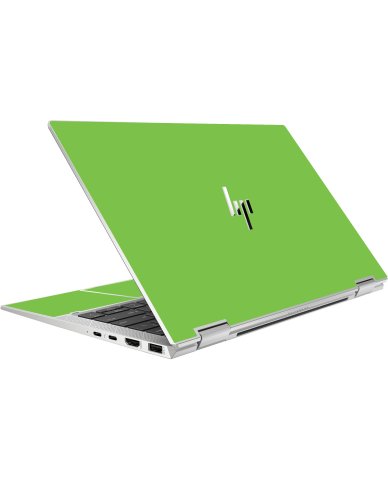 HP EliteBook X360 1030 G8 GREEN Laptop Skin