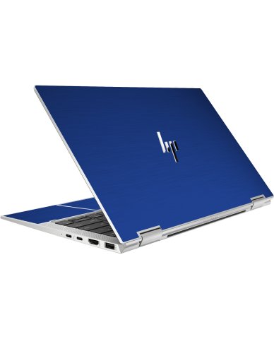 HP EliteBook X360 1030 G8 MTS BLUE Laptop Skin