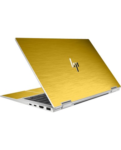 HP EliteBook X360 1030 G8 MTS GOLD Laptop Skin