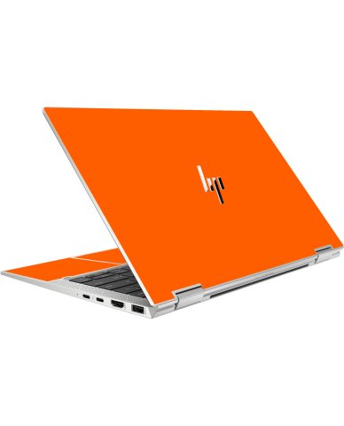 HP EliteBook X360 1030 G8 ORANGE TWIST Laptop Skin