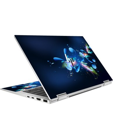 HP EliteBook X360 1030 G8 PIXIE DUST Laptop Skin
