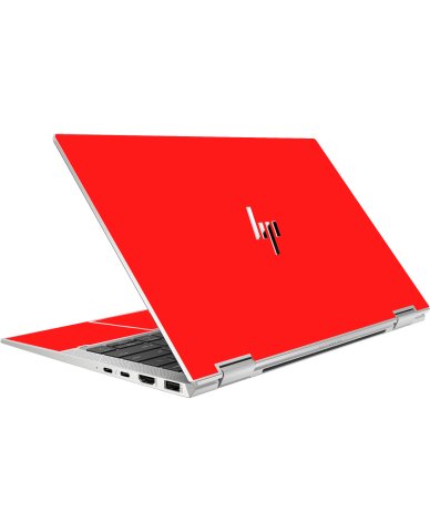 HP EliteBook X360 1030 G8 RED Laptop Skin