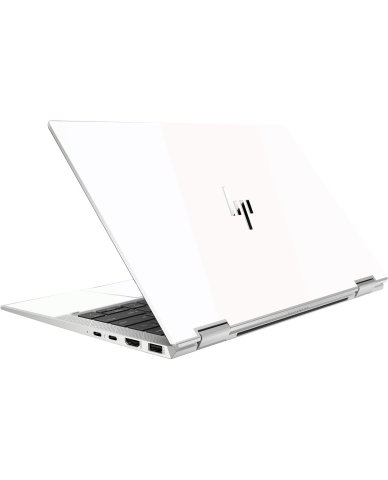 HP EliteBook X360 1030 G8 WHITE Laptop Skin