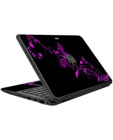 HP ProBook X360 11 G1 EE FLIGHT OF BUTTERFLY Laptop Skin