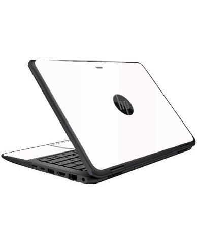 HP ProBook X360 11 G1 EE WHITE Laptop Skin