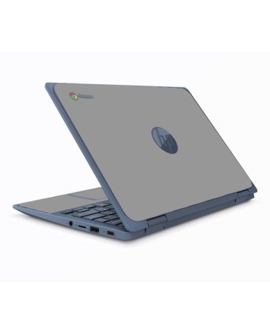HP ProBook X360 11 G3 EE GRAY SILVER Laptop Skin