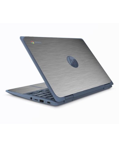 HP ProBook X360 11 G3 EE MTS#2 SILVER Laptop Skin
