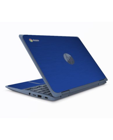 HP ProBook X360 11 G3 EE MTS BLUE Laptop Skin