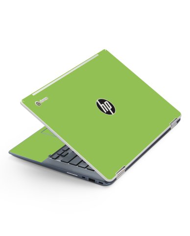 HP Chromebook X360 14 G1 GREEN Laptop Skin