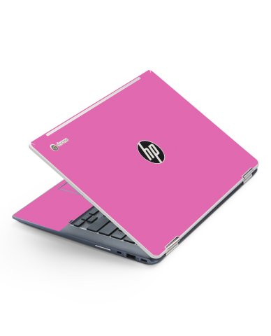 HP Chromebook X360 14 G1 PINK Laptop Skin