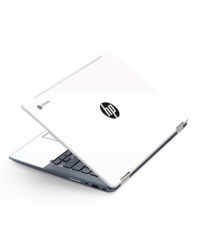 HP Chromebook X360 14 G1 WHITE  Laptop Skin