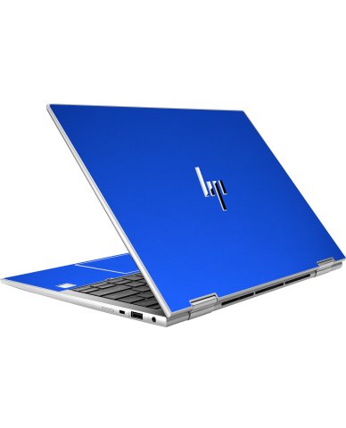 HP EliteBook X360 830 G9 2 in 1 CHROME BLUE Laptop Skin