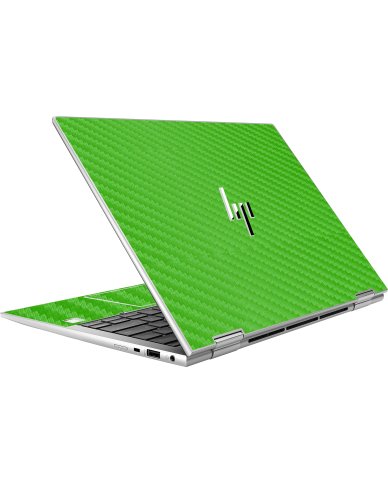 HP EliteBook X360 830 G9 2 in 1 GREEN CARBON FIBER Laptop Skin