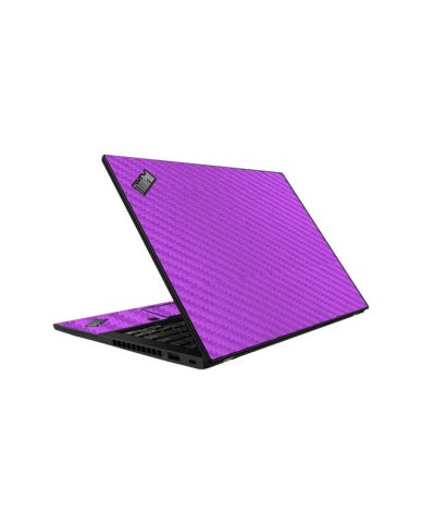 ThinkPad X390 PURPLE CARBON FIBER Laptop Skin