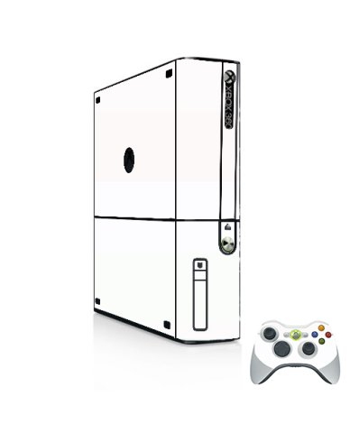 Microsoft Xbox 360E WHITE Console Skin