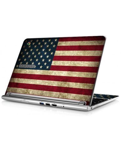 Samsung Chromebook XE303C12 AMERICAN FLAG Skin