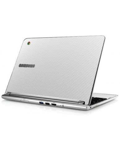 Samsung Chromebook XE303C12 WHITE CARBON FIBER Skin