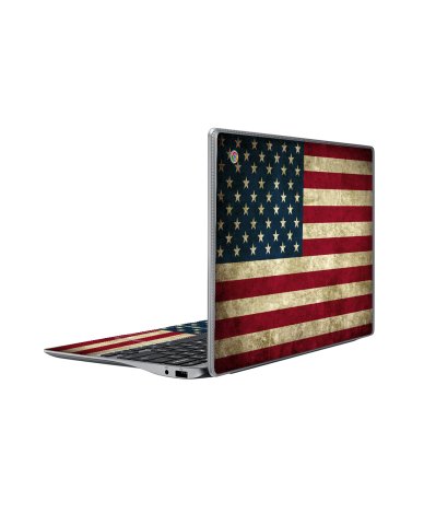 Samsung Chromebook XE503C32 AMERICAN FLAG Laptop Skin