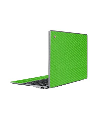 Samsung Chromebook XE500C13 GREEN CARBON FIBER Laptop Skin