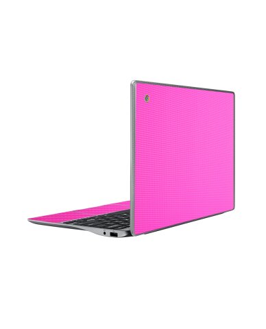 Samsung Chromebook XE503C32 PINK CARBON FIBER Laptop Skin
