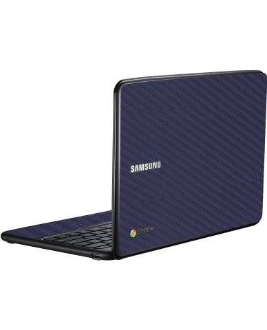 Samsung Chromebook XE500C22 BLUE CARBON FIBER Laptop Skin