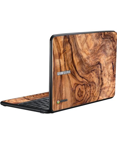Samsung Chromebook XE500C22 OLIVE WOOD Laptop Skin