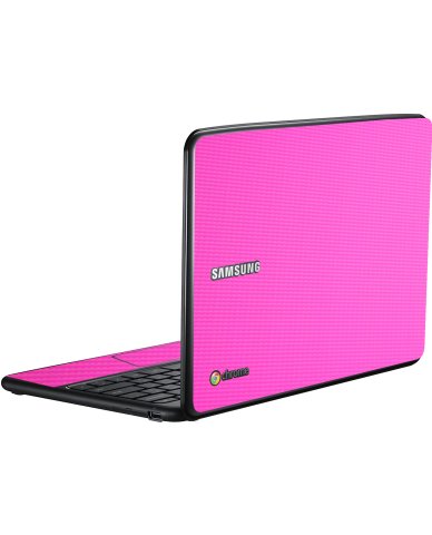Samsung Chromebook XE500C21 PINK CARBON FIBER Laptop Skin