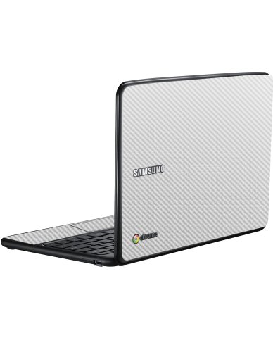 Samsung Chromebook XE500C21 WHITE CARBON FIBER Laptop Skin
