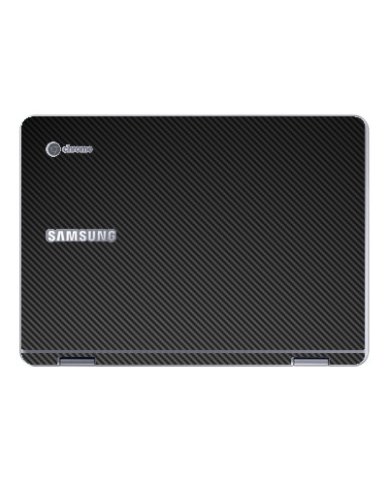 Samsung Chromebook XE525QBB BLACK CARBON FIBER Laptop Skin