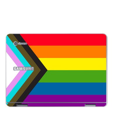 Samsung Chromebook XE525QBB PROGRESSIVE PRIDE FLAG Laptop Skin