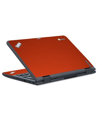 IBM/Lenovo Chromebook Yoga 11E G2 CHROME RED Laptop Skin