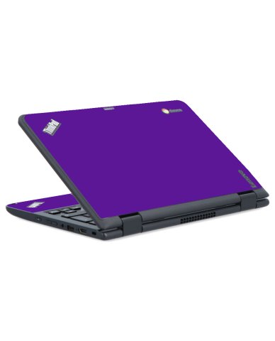 IBM/Lenovo Chromebook Yoga 11E G2 PURPLE Laptop Skin