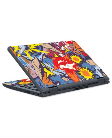 IBM/Lenovo Chromebook Yoga 11E G2 COMIC EXPLOSIONS Laptop Skin