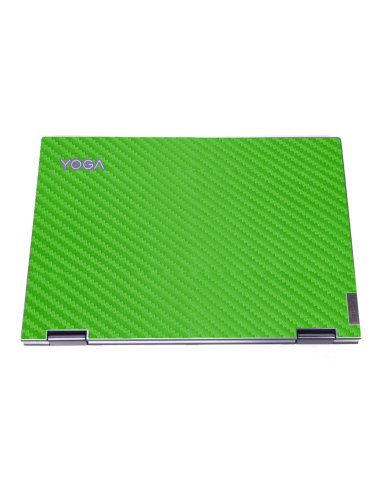 Yoga 7 15ITL7 GREEN CARBON FIBER Laptop Skin