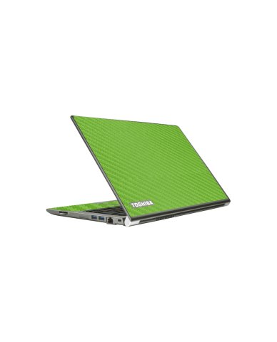 Toshiba Z30B GREEN CARBON FIBER Laptop Skin